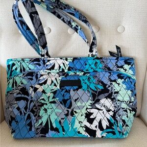 Vera Bradley Artistic Blue and Black Shoulder Bag